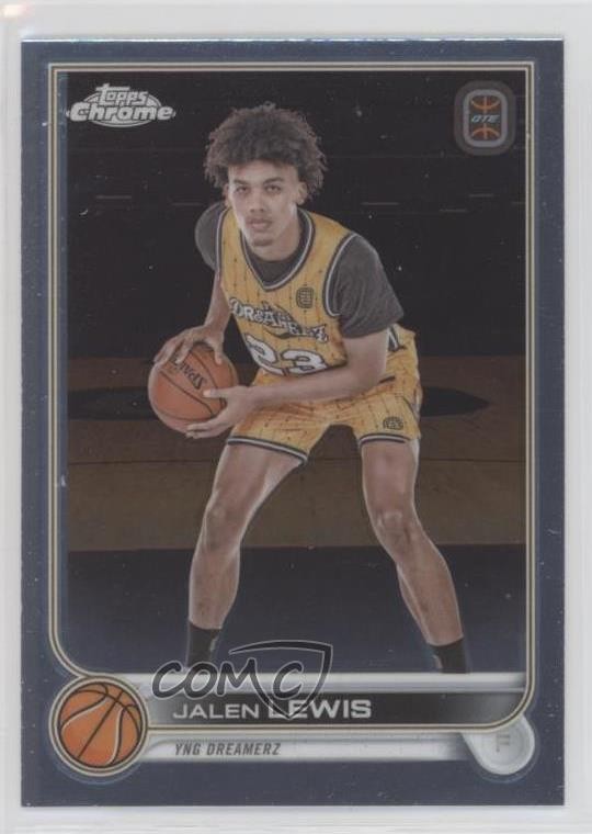 2022-23 Topps Chrome OTE Overtime Elite Jalen Lewis #12 w7v