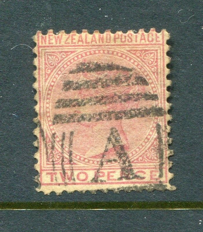 New Zealand #52i Victoria Perf 12x11 1/2 2 P. [Used]