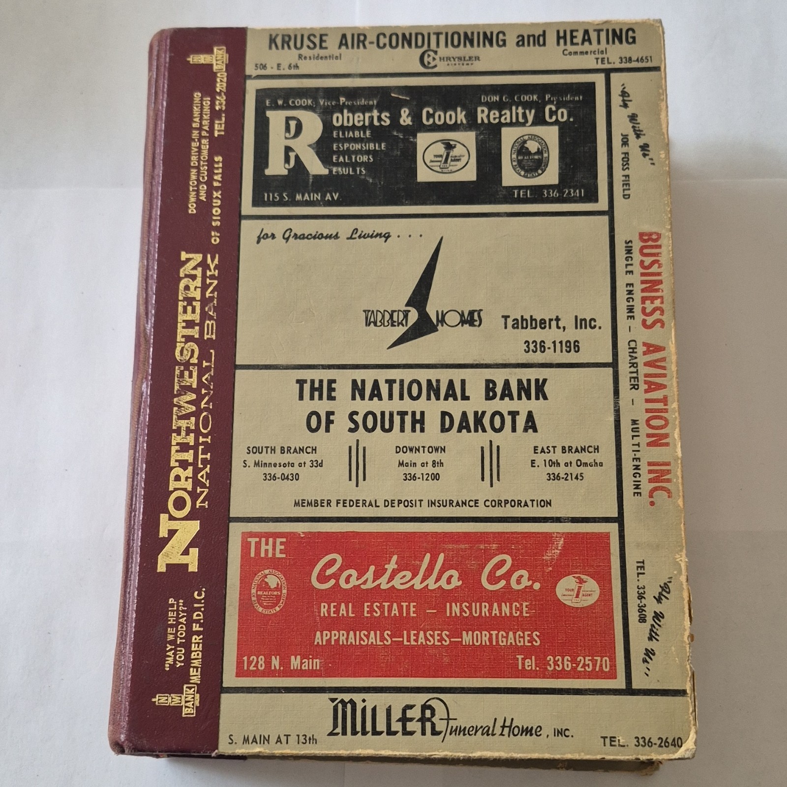 R.L. Polk & Co. Sioux Falls South Dakota City Directory 1964-65