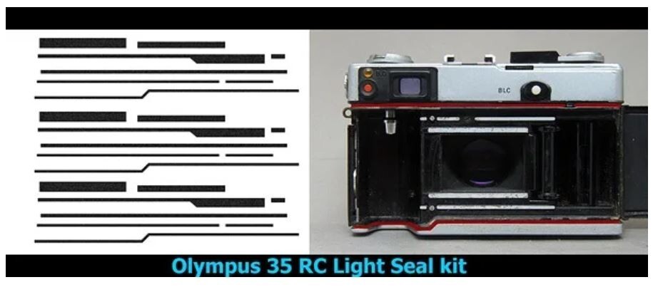 【3 sets with INSTRUCTION】Precut Light Seal Kit Olympus 35RC from Japan 812