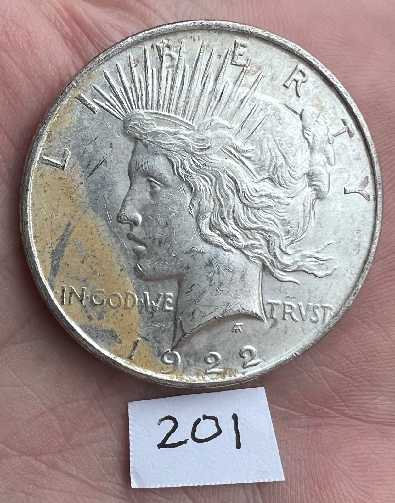 1922 Silver Peace Dollar - shared shipping costs