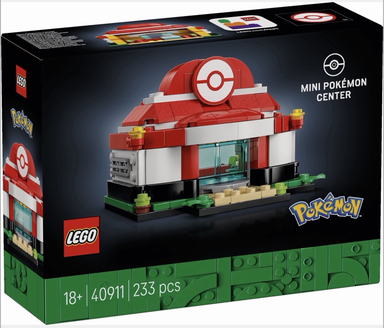 LEGO Mini Pokémon Center 40911 Brand new ready to ship