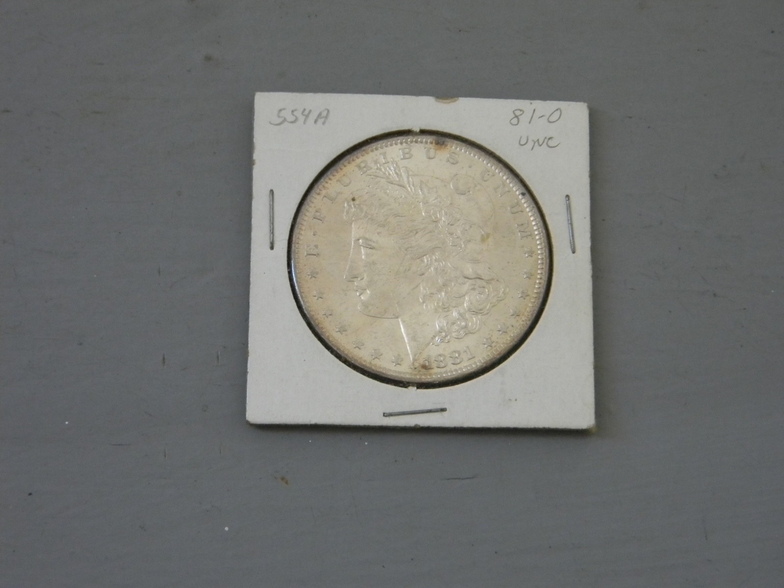 1881 SILVER DOLLAR O