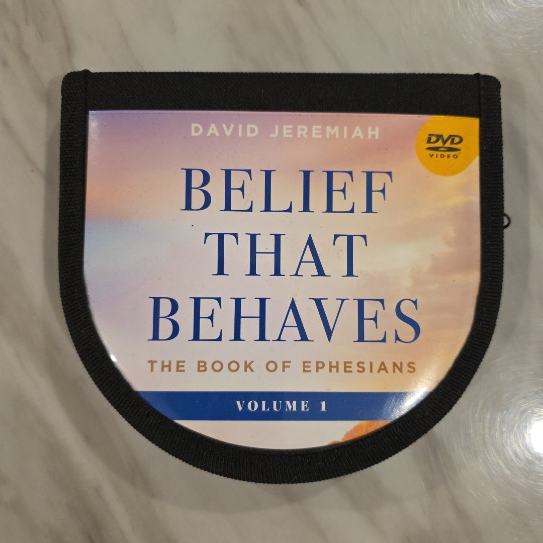 David Jeremiah Belief That Behaves 10 DVD Set Volume 1 Book of Ephesians 2