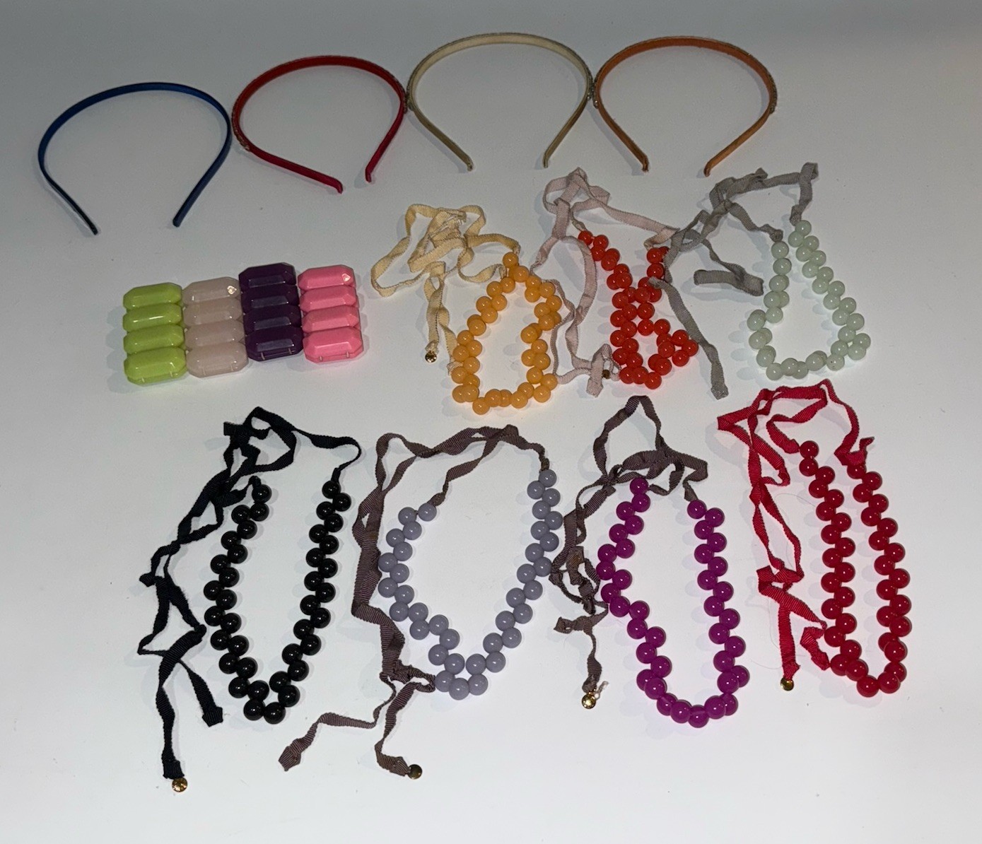 J Crew Crewcuts Jewelry Lot Y2K Girls Kids Necklaces Bracelets Headbands