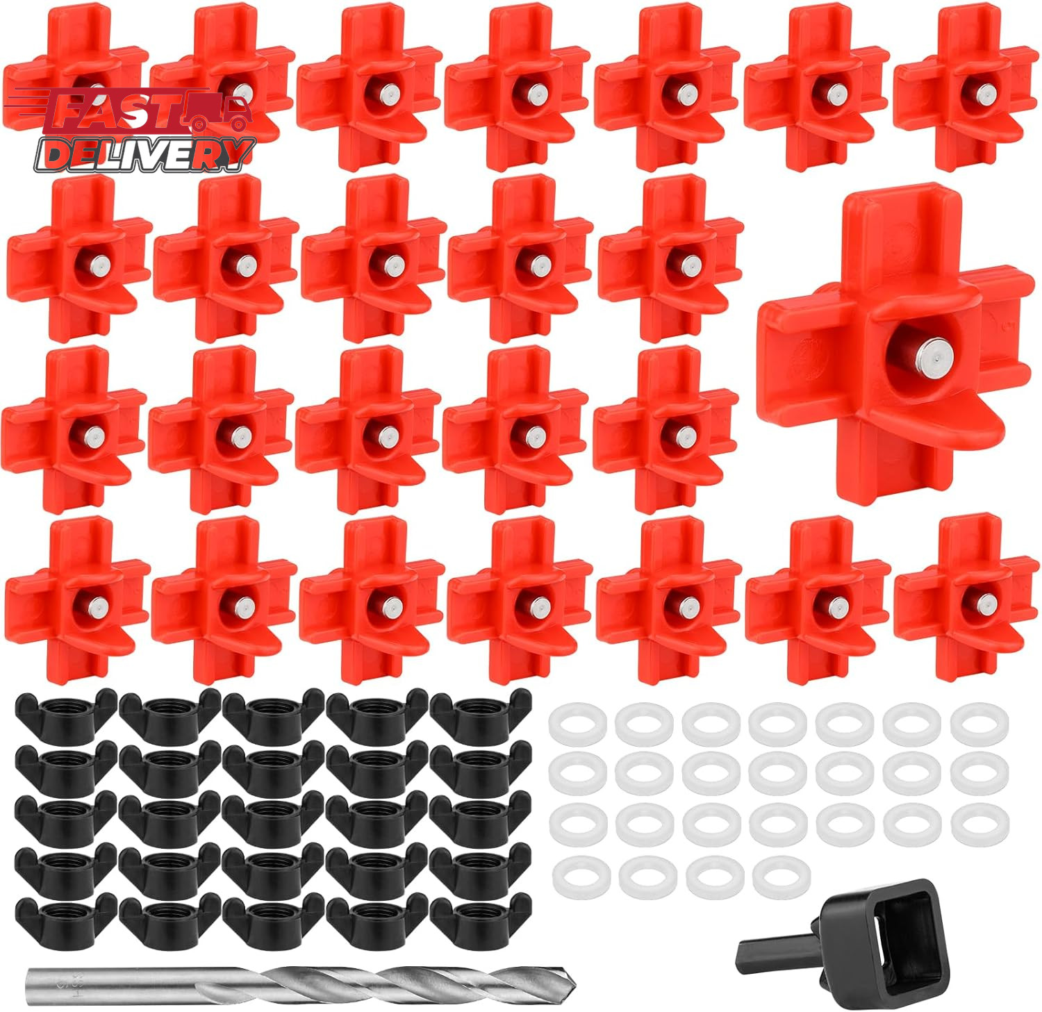 Chicken Water Nipples, 15 Pcs Horizontal Poultry Automatic Waterer Nipples for B