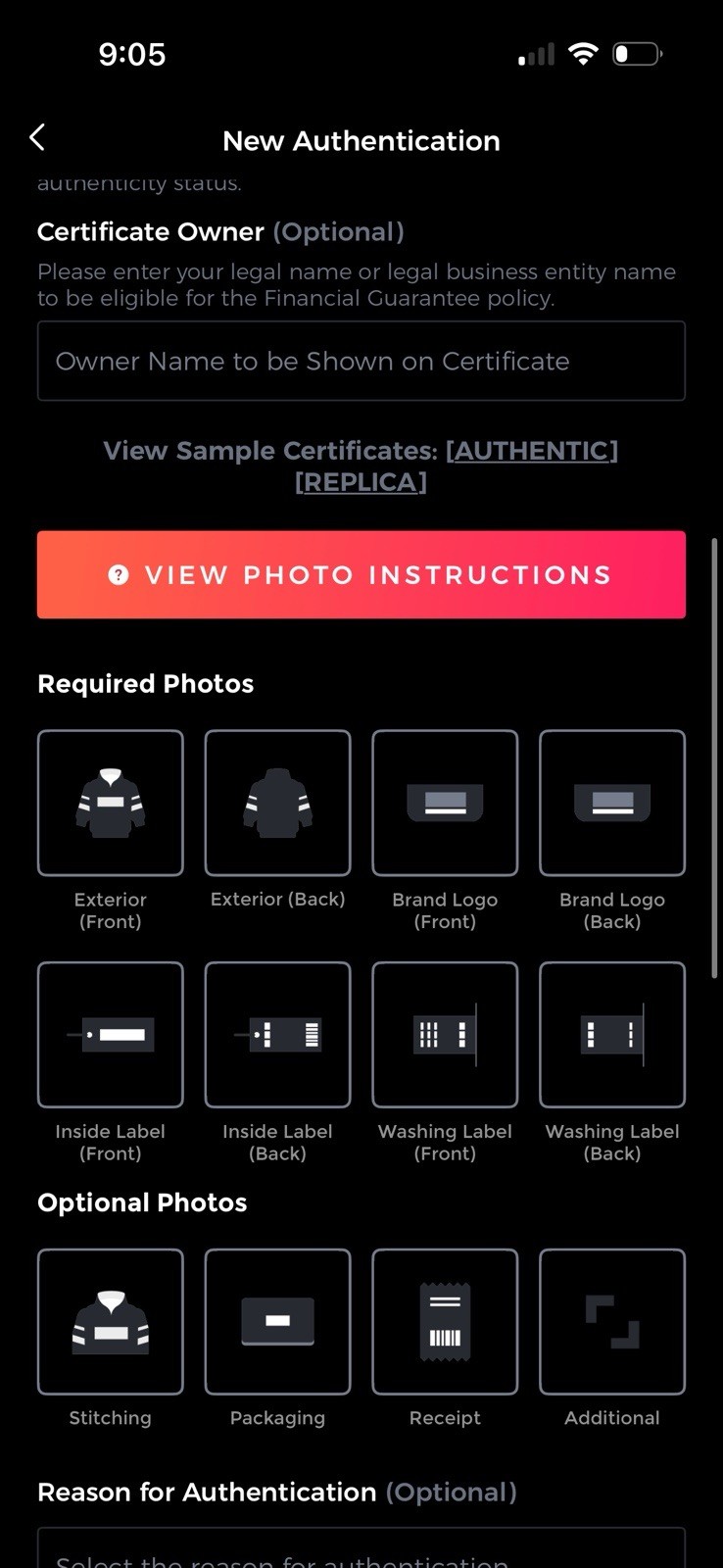 COA FOR ANY BAPE ITEM [Certificate Of Authenticity]