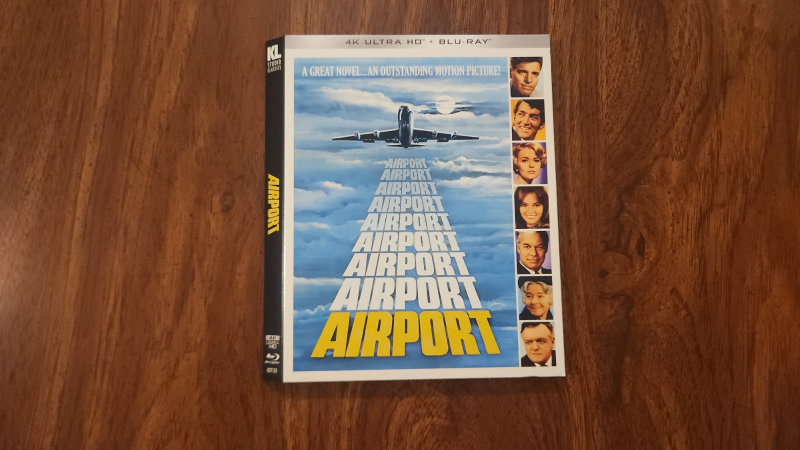 Airport 4K Bluray Slipcover Only slipcase NO discs