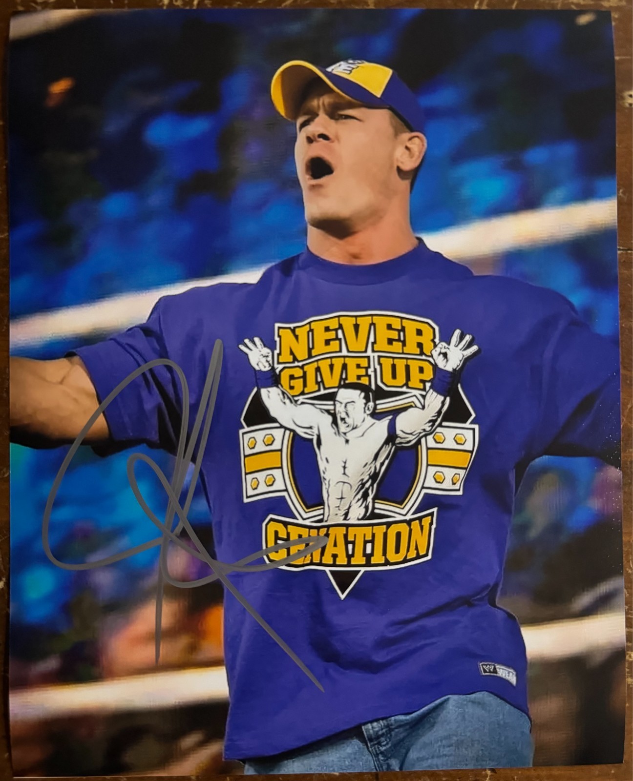 John Cena WWE Signed Autograph Signature 8x10 Matte Photograph COA