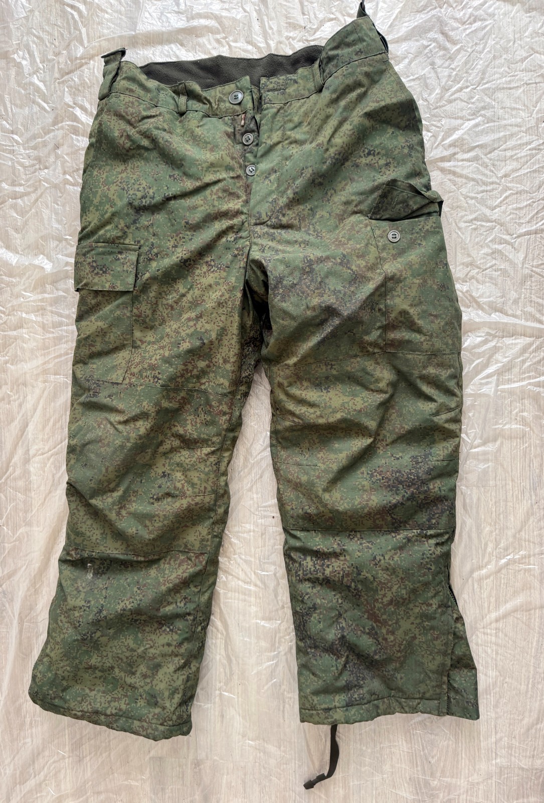 Original Russian Army Soldier Winter Uniform Military Сamo EMR Pants Ratnik #2