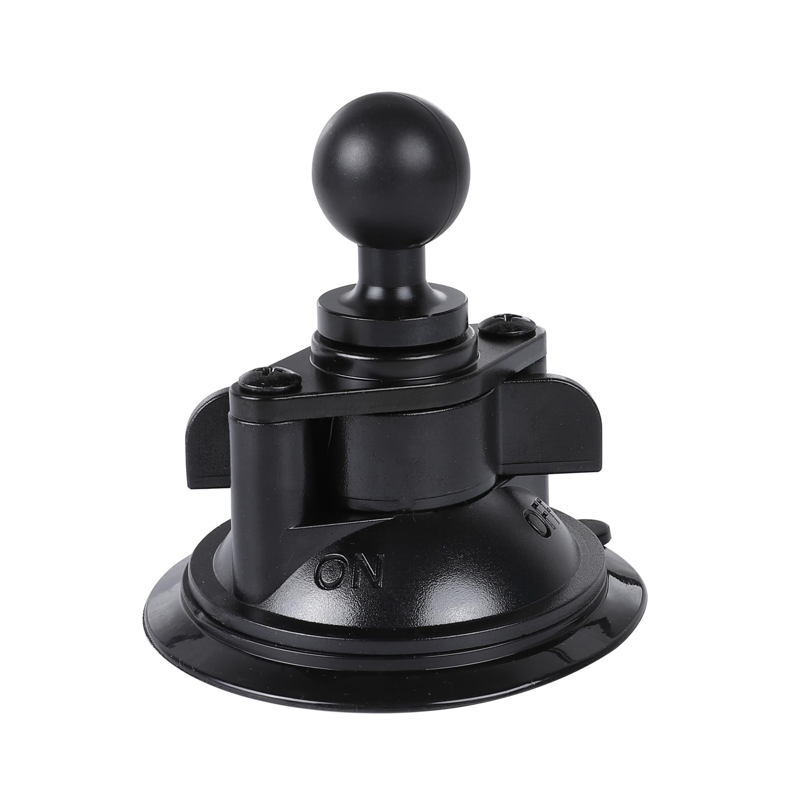 Leenconghui Suction Cup Base Mount with 25mm/1" Cup, Black 