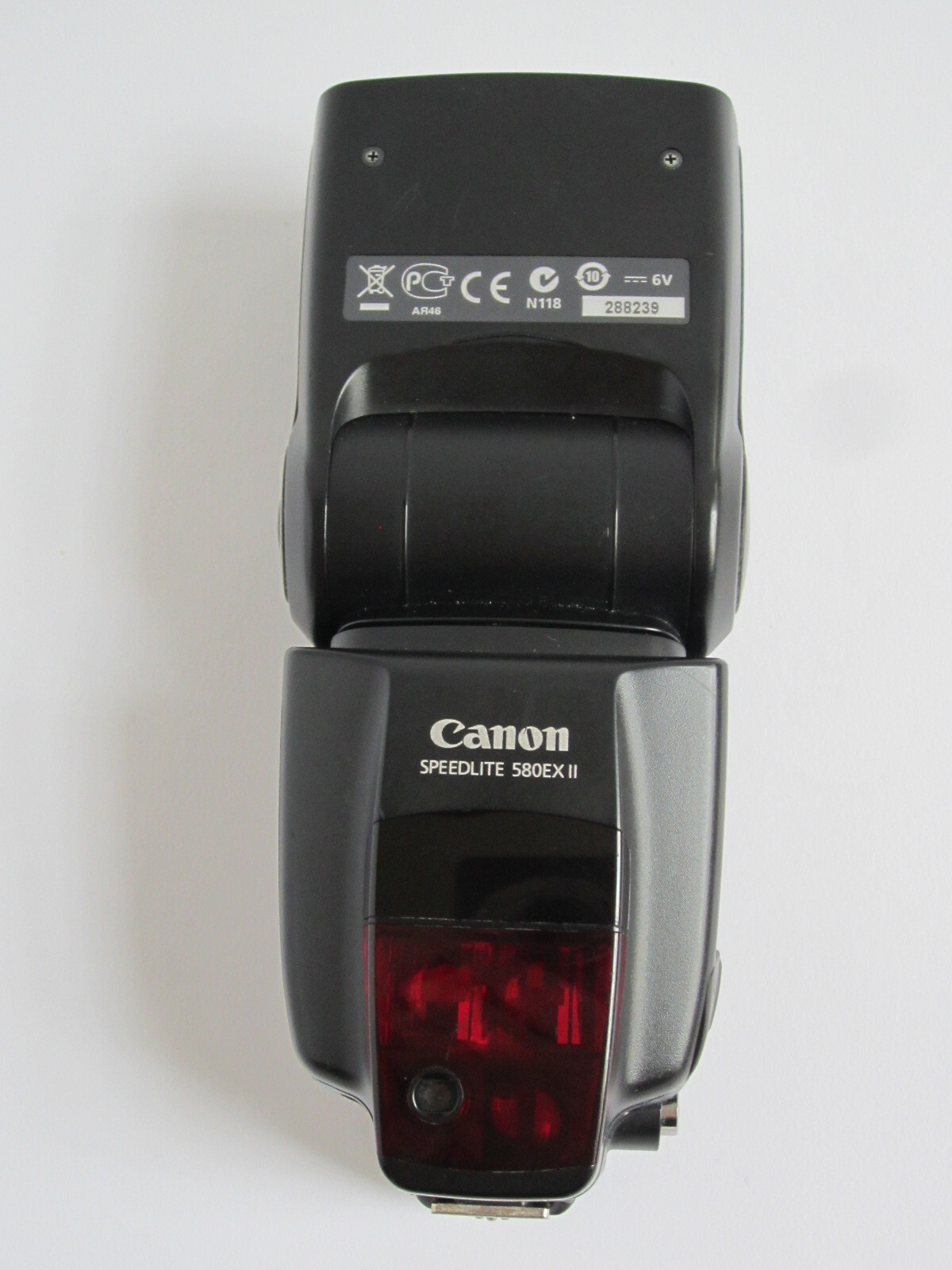 Canon Speedlite 580 EX II Shoe Mount Flash For Canon - AS-IS FOR PARTS* REPAIR *
