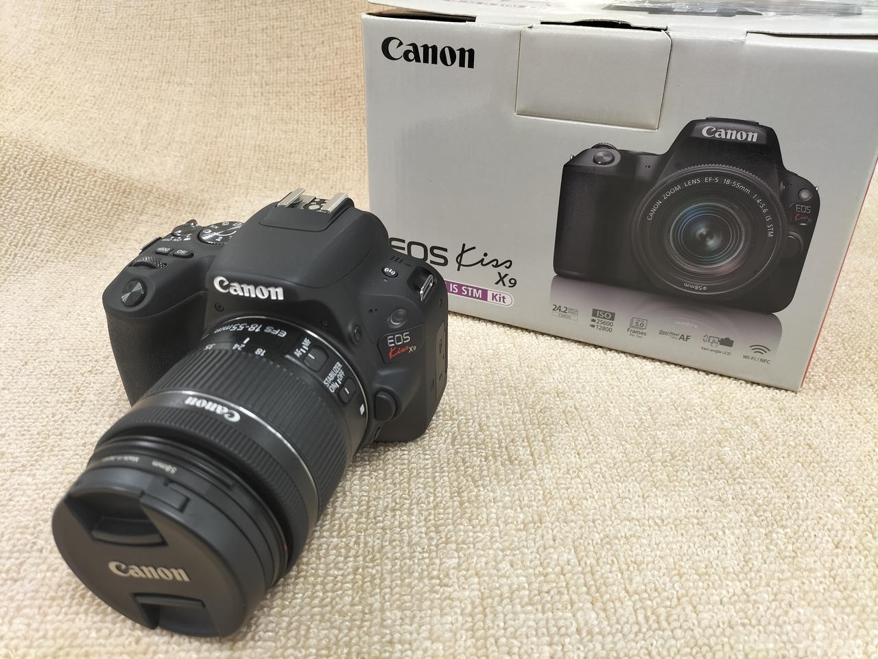 Canon EOS Kiss X9 DSLR Camera 24.2MP APS-C CMOS, EF Mount, SD Card From Japan