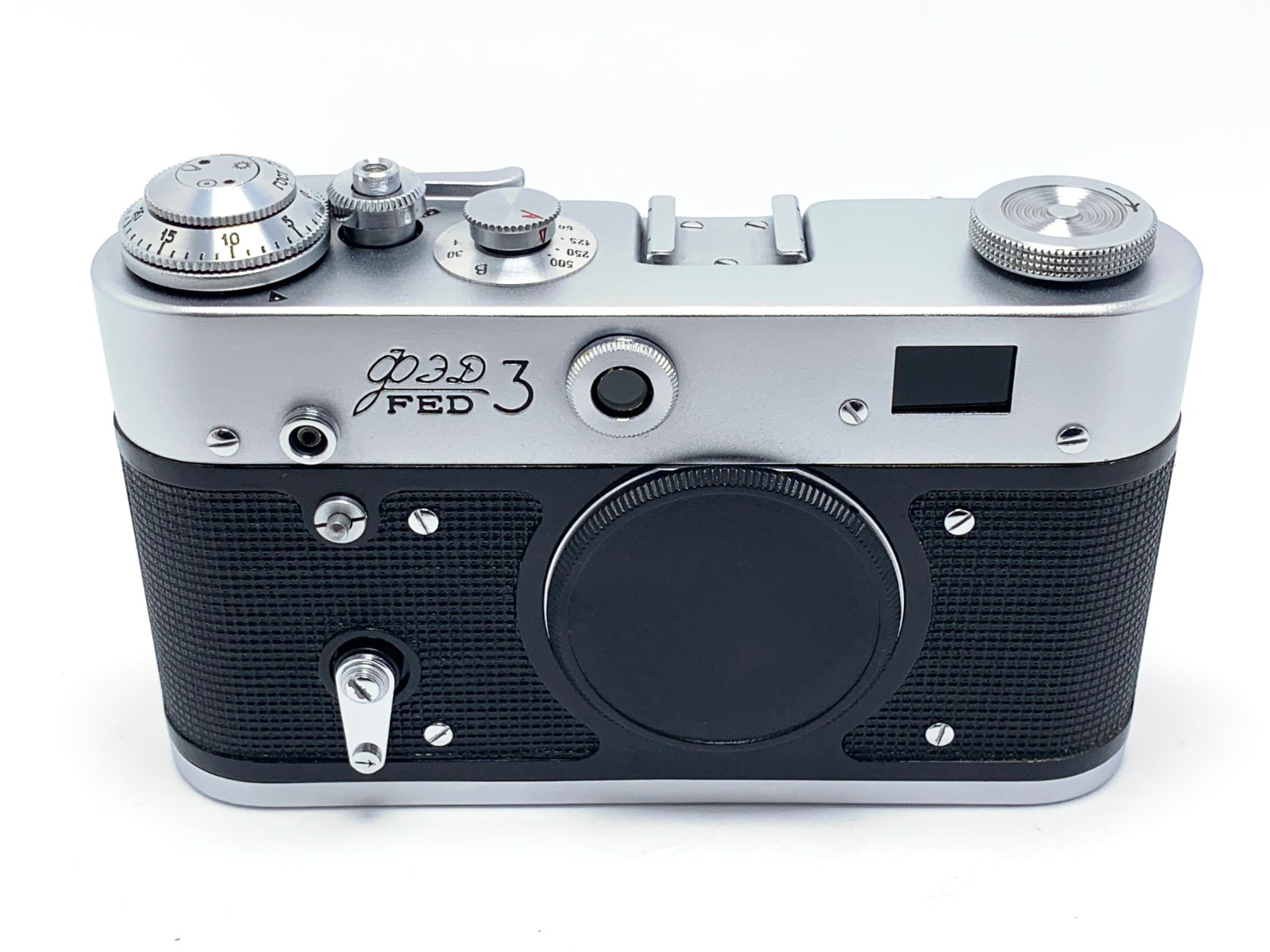 ⭐ FED-3 ( body ) Soviet rangefinder camera. 35mm - Serviced - s/n 101341