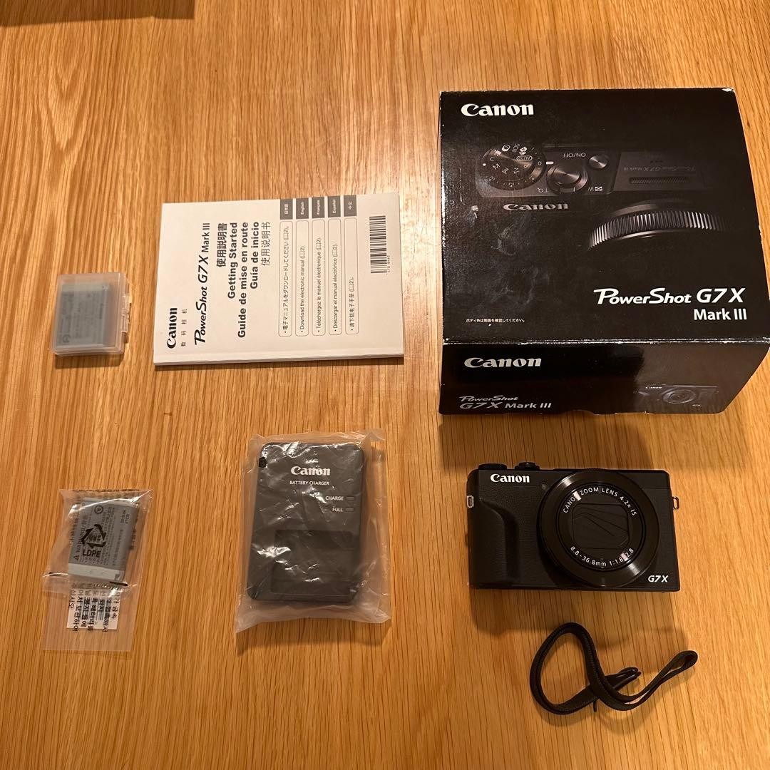 Canon PowerShot G7x Mark III Compact Digital Camera Tested Working Japan