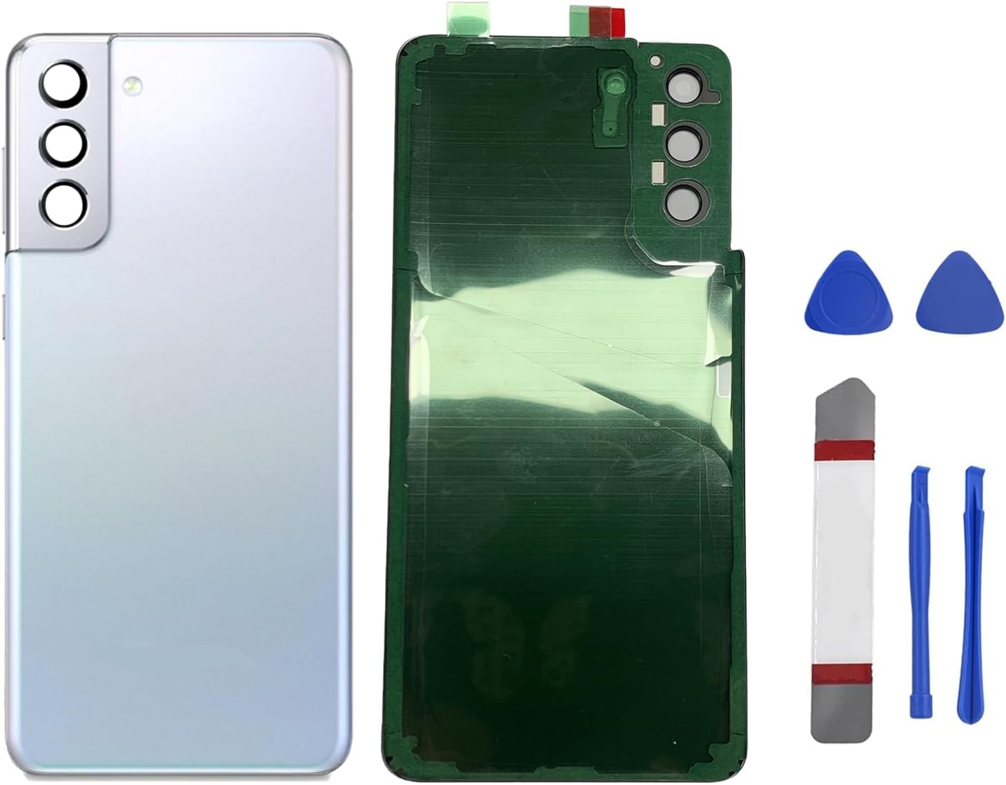 Galaxy S21 Plus Back Glass Replacement Back Glass Cover Waterproof with Camera