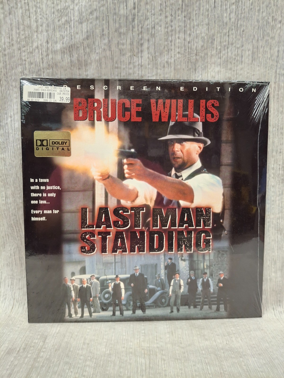 LAST MAN STANDING DTS Laserdisc  New Sealed Dolby Digital