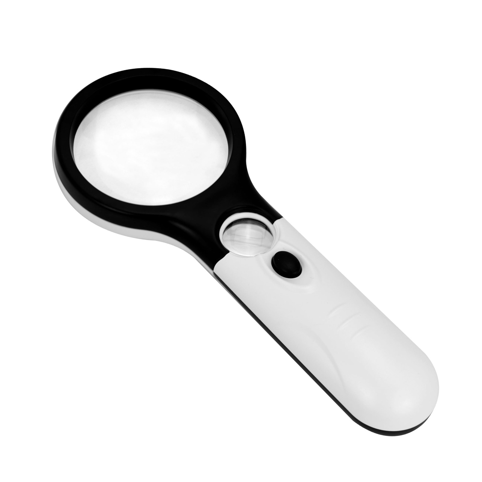 3 LED 45X Magnifying Glass with Light Handheld Magnifier Magnifying Glass Len...