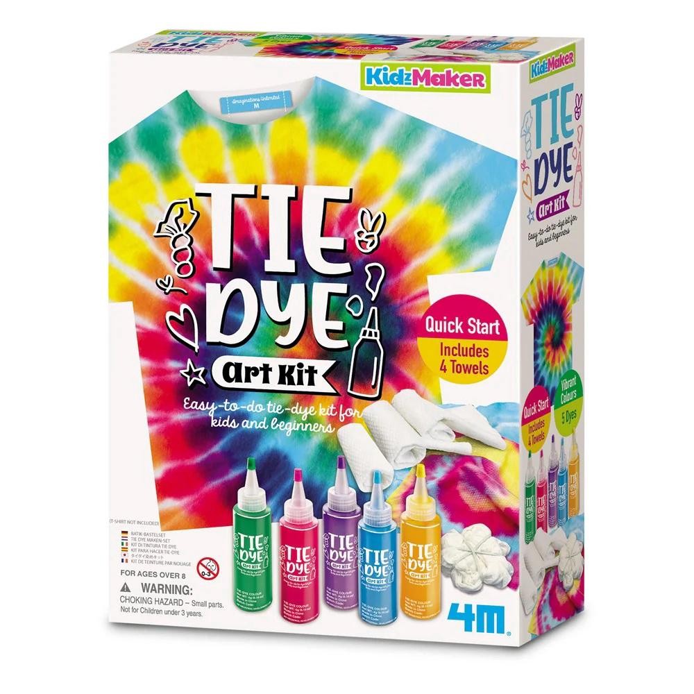 KidzMaker - Tie Dye Art Kit - 4M
