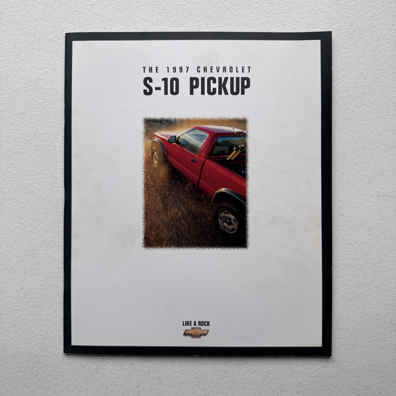 Vintage 1997 Chevrolet S-10 Pick Up Trucks Dealer Sales Brochure