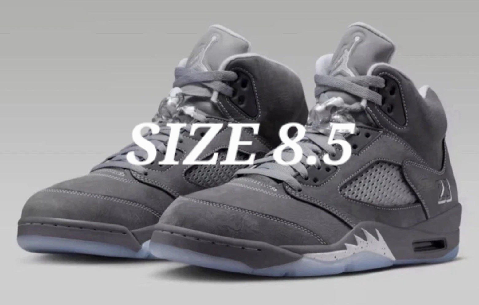 Nike Air Jordan 5 V Retro Wolf Grey Size 8.5 Brand New In Box! SHIPS FAST!