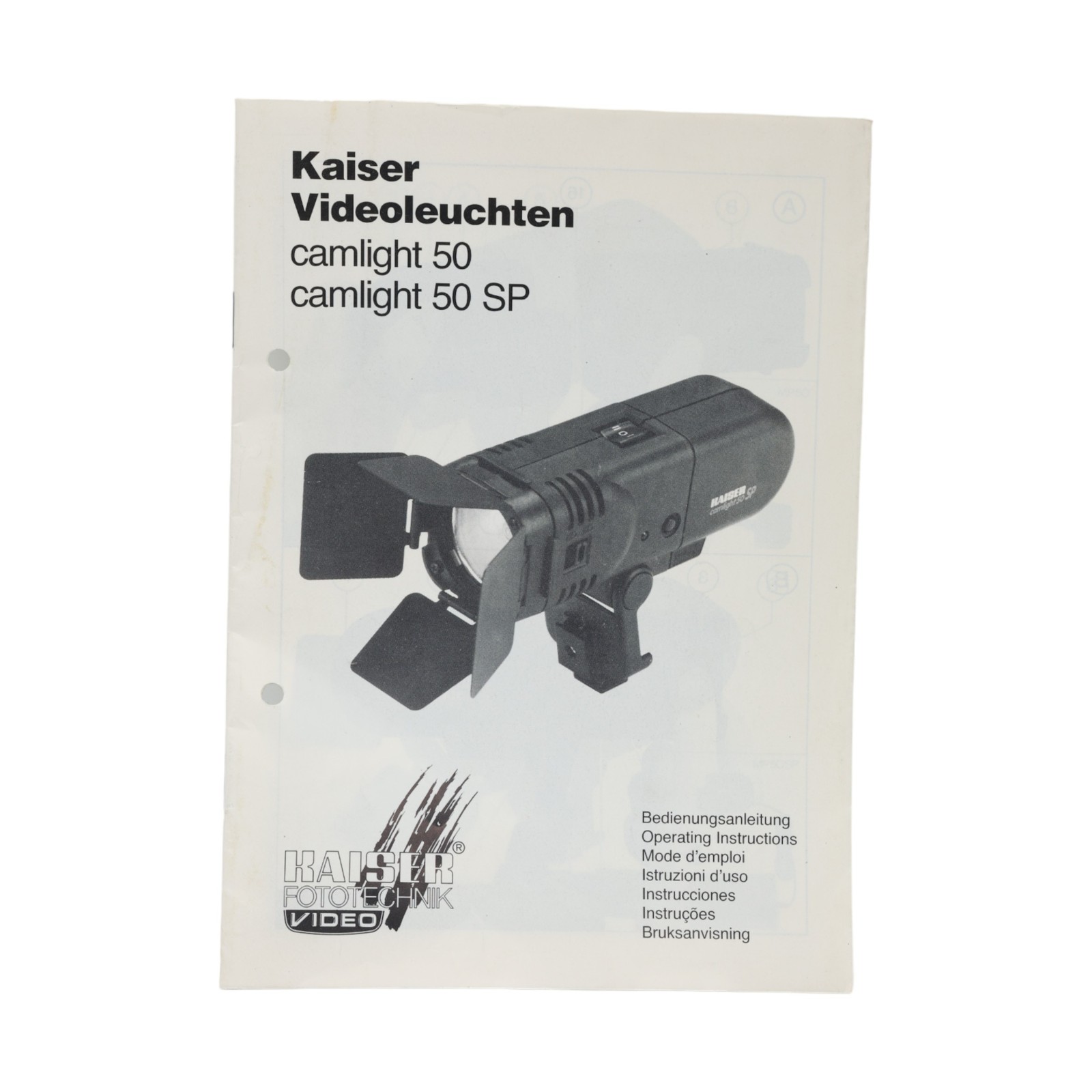 Manual Kaiserleuchten Camlight 50 (Sp) Kaiser