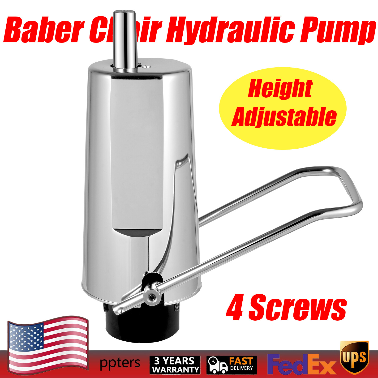 Barber Chair Hydraulic Pump Replacement Hair Salon All Purpose Heavy Duty Pump