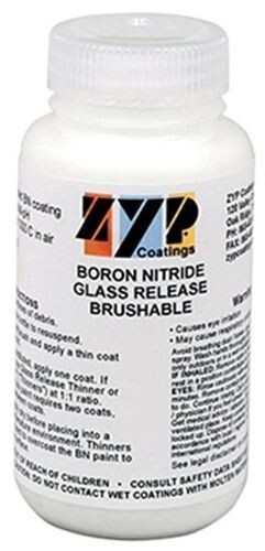 Zyp  Coatings Kiln Mold Release Brush On, Works With Ceramic & SS Molds 8 Oz.