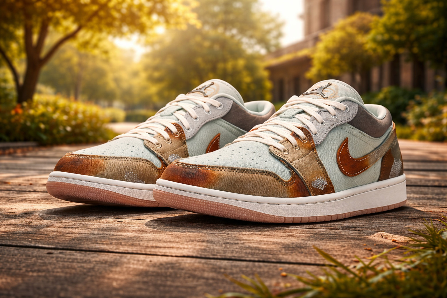 Jordan 1 Low SE Multi-Color Sail Light Bone IM6664-991 Men's Size US 7-12