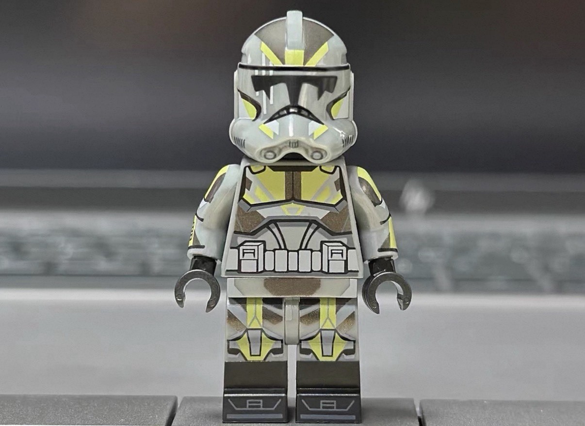 lego star wars gcc Captain Abril (april fools special figure) SUPER RARE!