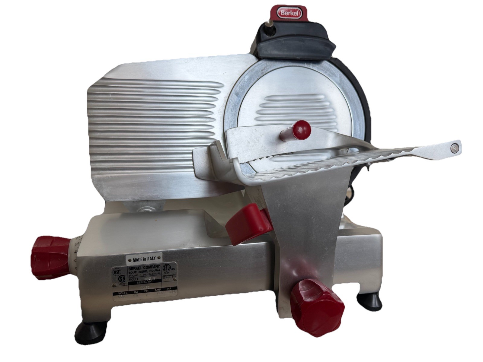 Berkel 923E Commercial 9" Meat & Cheese Slicer Gravity Feed 115V NSF Tested