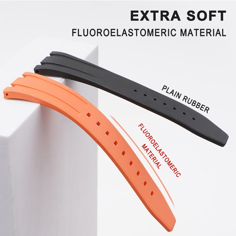 Easy Adjust Watch Strap Suitable For Ap Offshore Royal Oak 15500/15400/26331