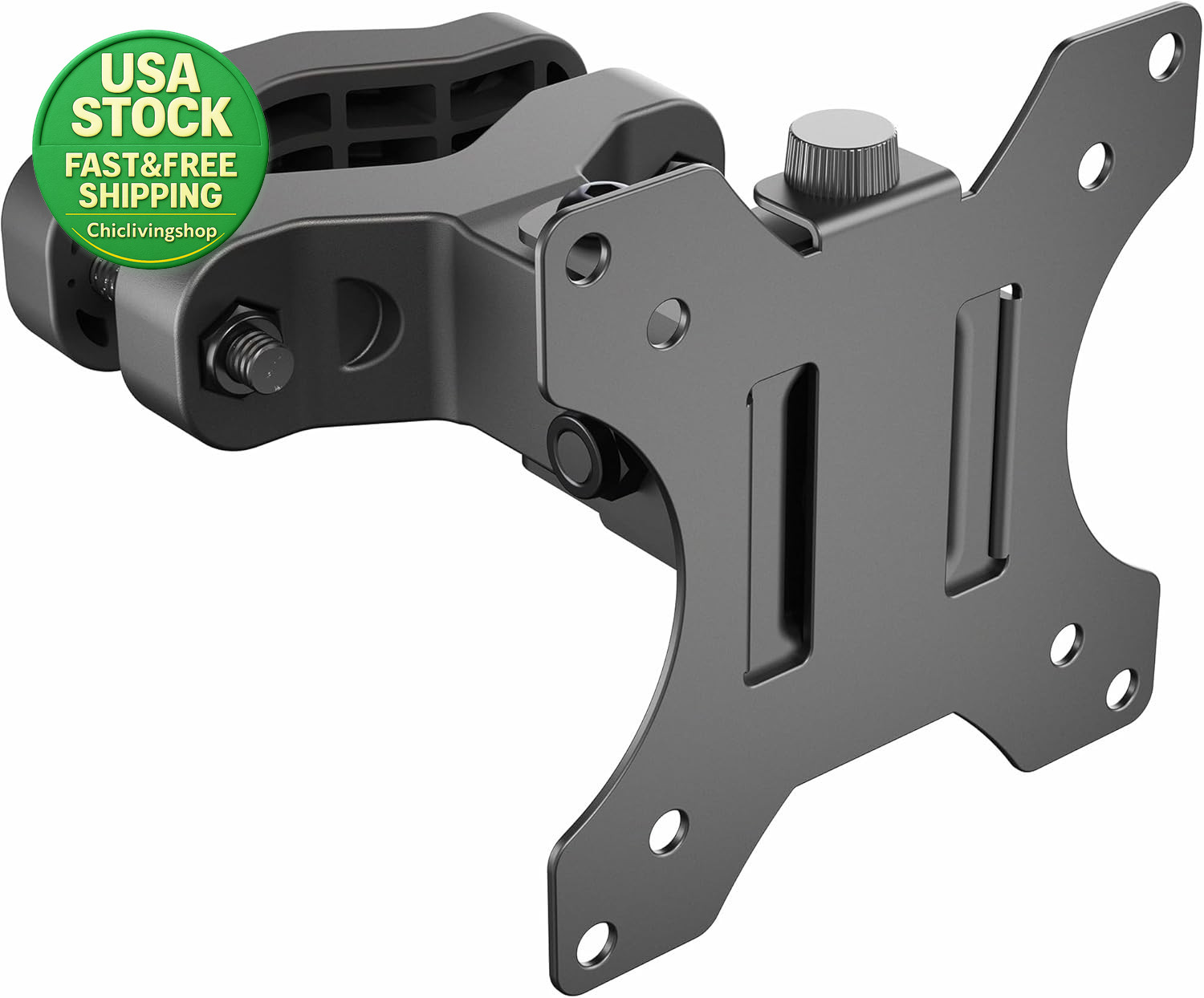 Steel Universal Bracket Pole Mount for 30 Inch Screens VESA Compatible