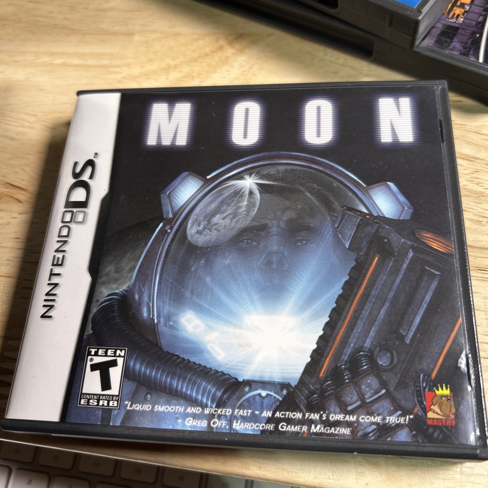Moon (Nintendo DS, 2009) Case & Manual Only