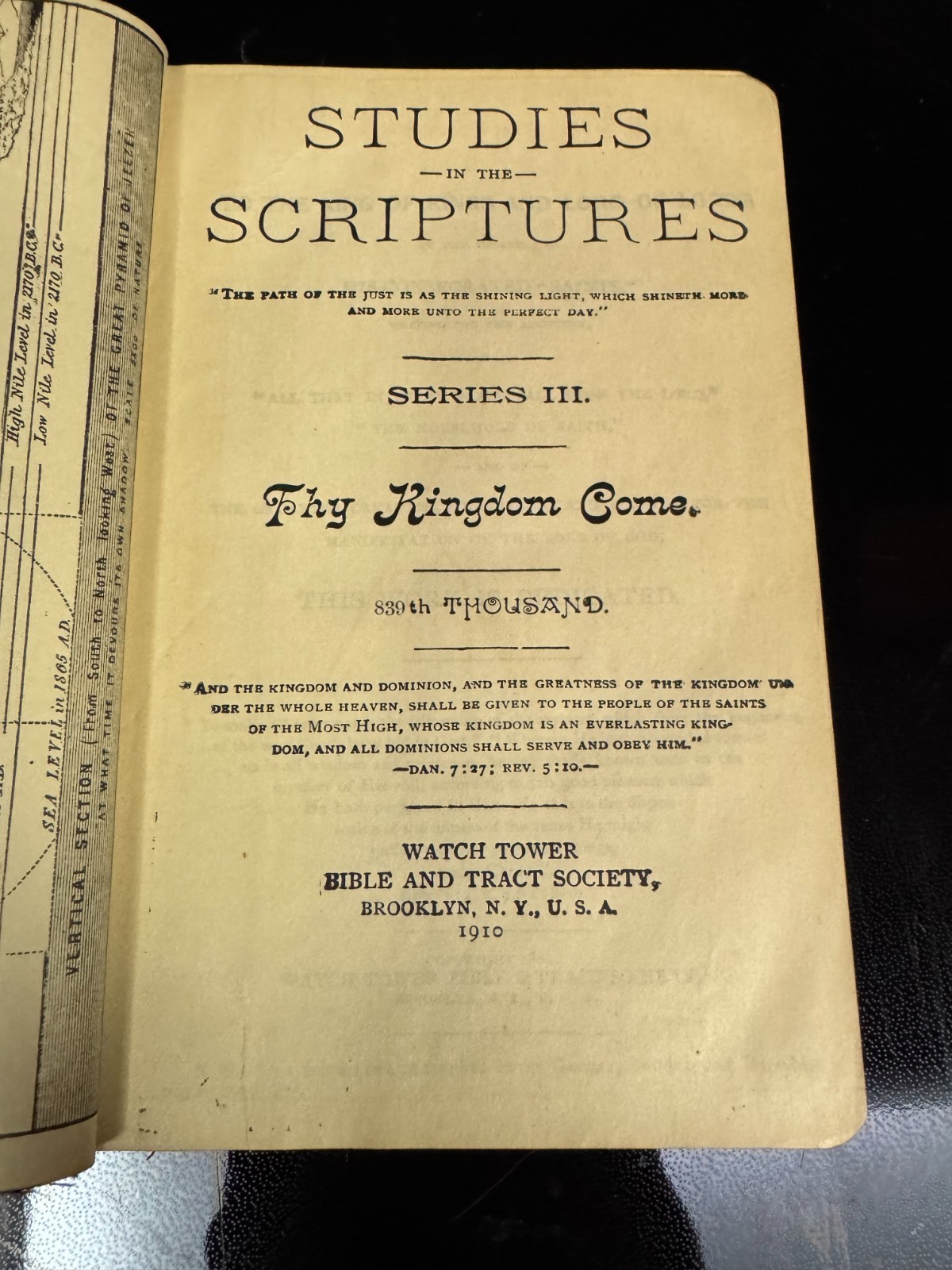 WATCHTOWER POCKET STUDIES IN THE SCRIPTURES #3 BLACK