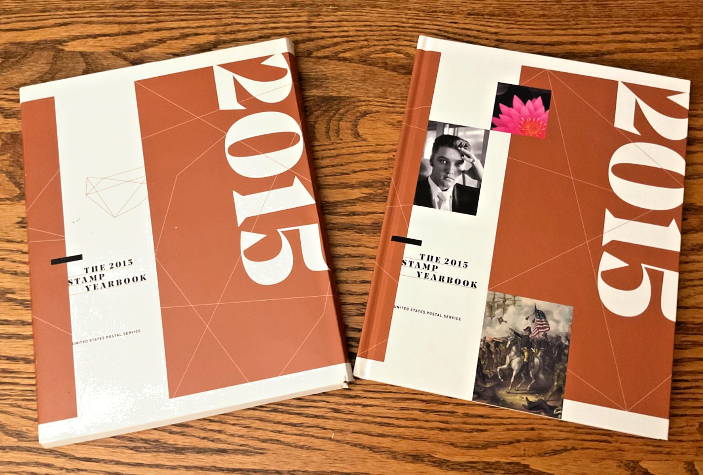 United States 2015 Stamp Yearbook Hardback w/Slipcover NO stamps NM