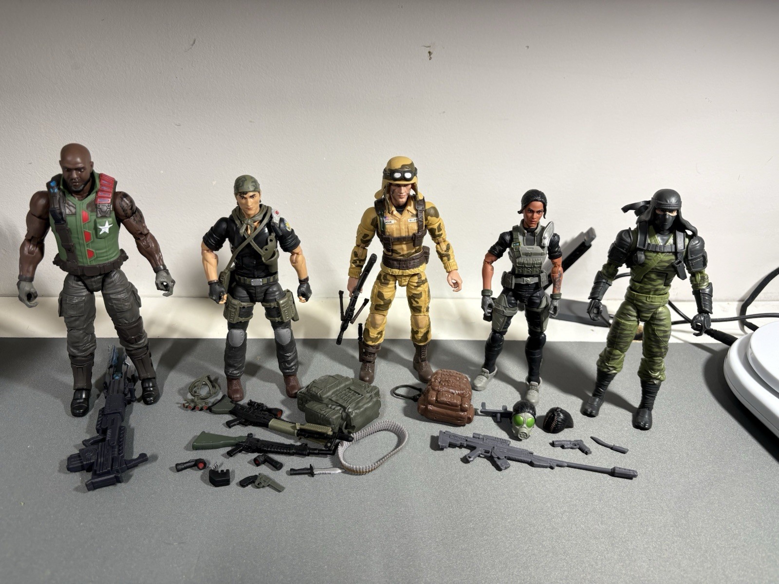 Gi Joe Classified Lot Of 5 Figures 6” Loose