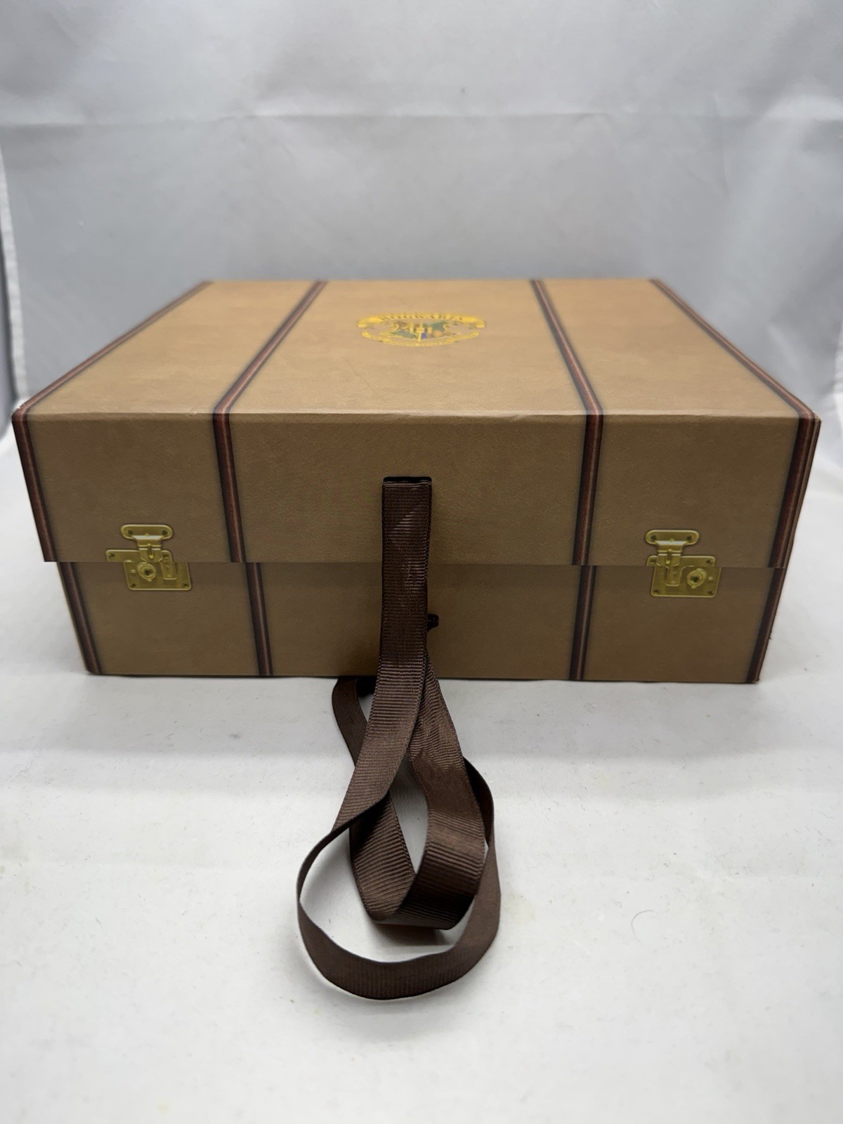 Harry Potter Hogwarts Cardboard Storage Box Ribbon With Extra Goodies