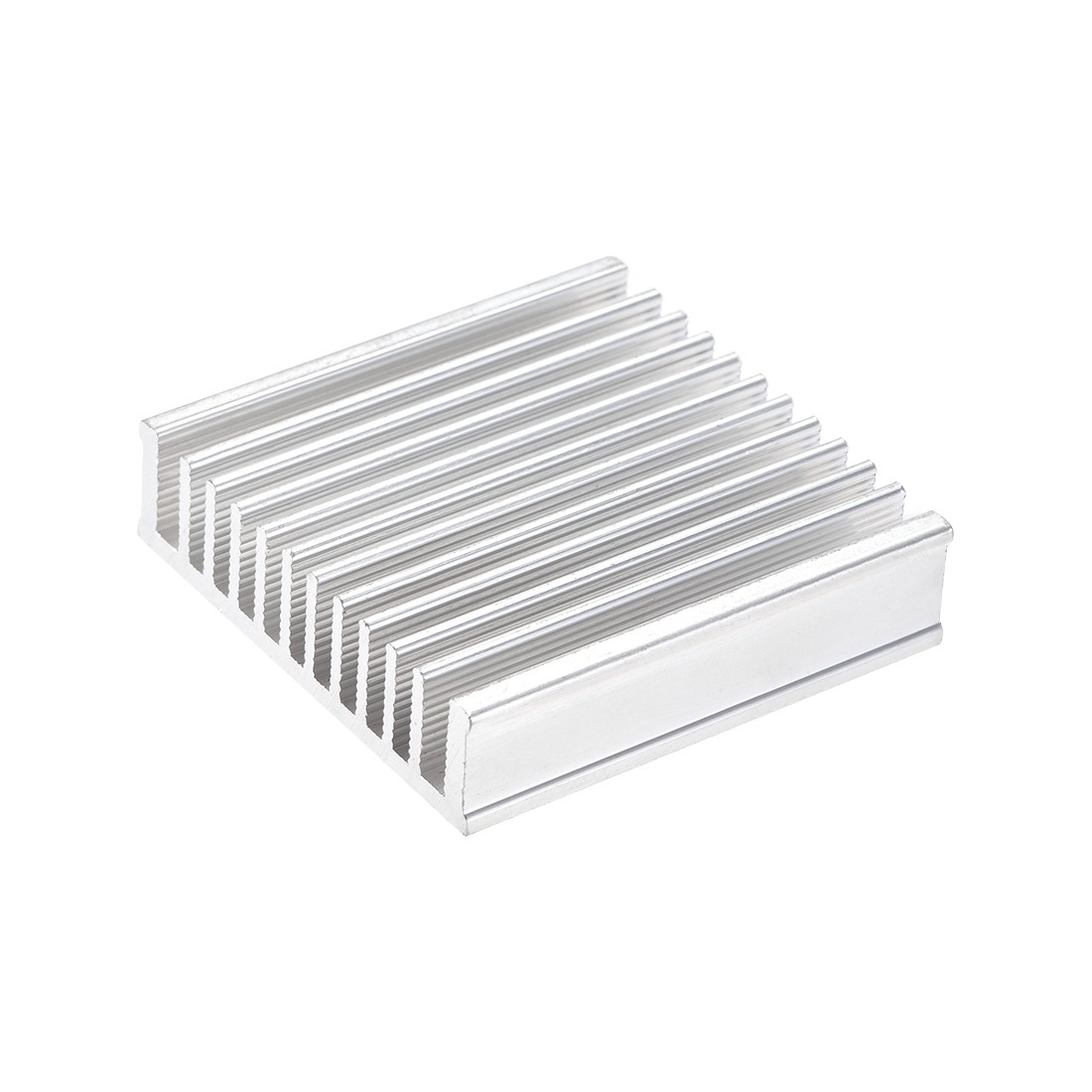 Electronics Cooler Heatsink for MOS GPU IC Chip Silver 50 x 50 x 13 mm