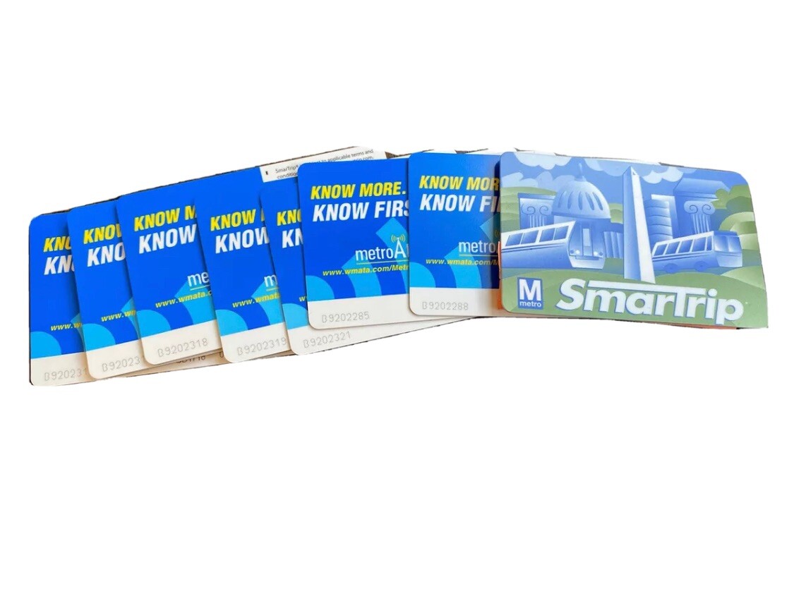 Smart Trip Metro - Washington DC Metro Area Transportation Card