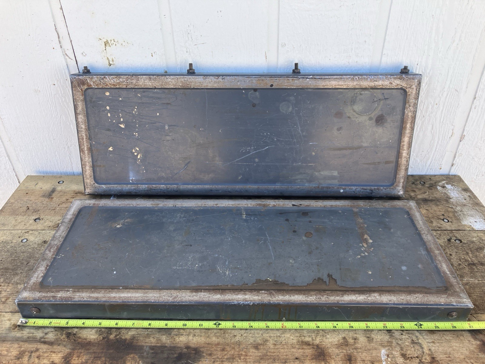 Lot of (2) Craftsman 10 X 27 Table Saw Top Extension Wing Stamped Steel 10" 113