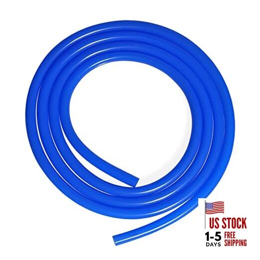  3/8" (9mm) ID x 1/2" OD Silicone Vacuum Tubing Hose High 3/8"ID-9.84ft Blue
