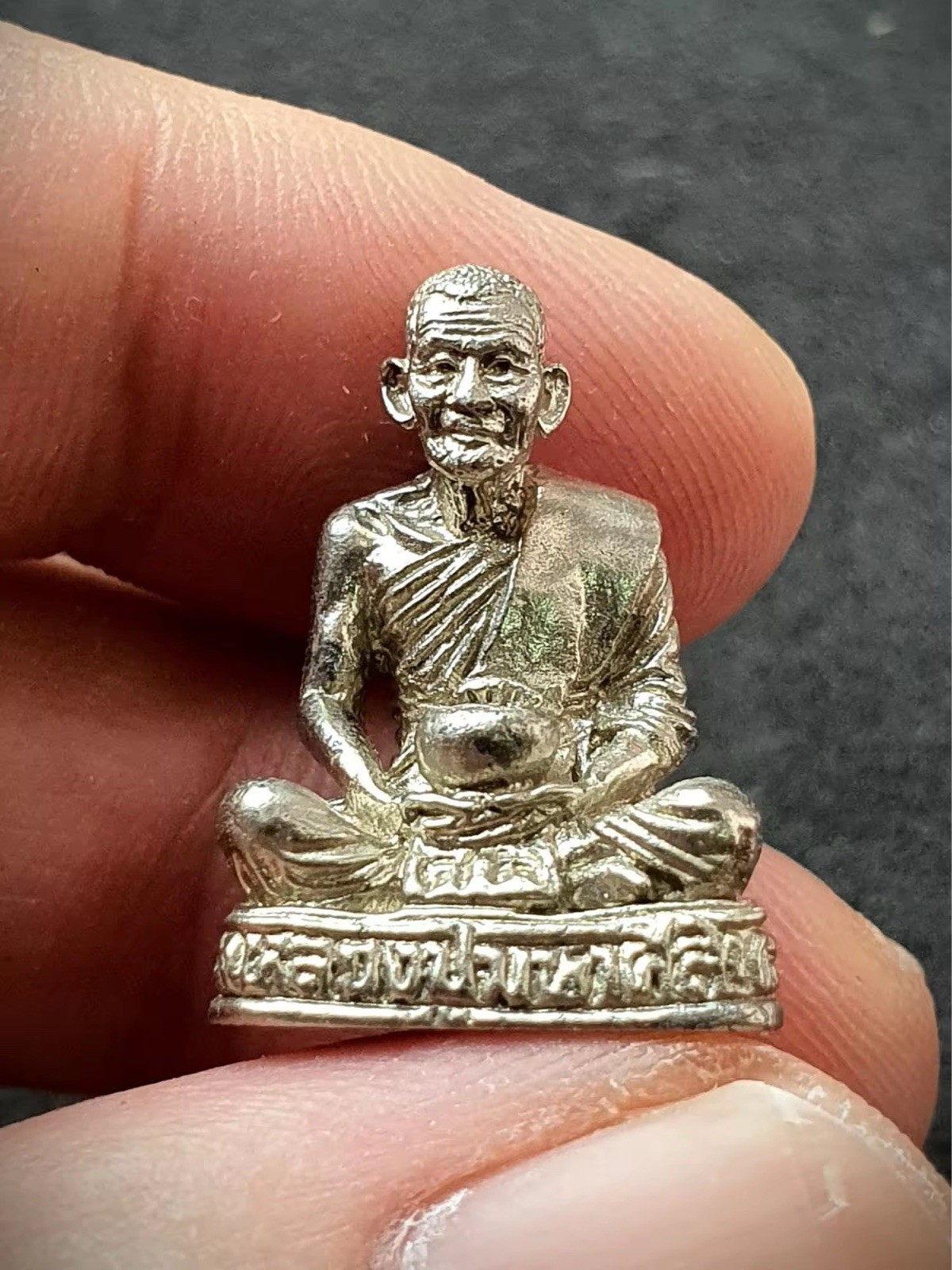 LUANG PU MAHA SILA SIRIJANTHO AMULET STATUE WAT PHRA THAT MUEN HIN SRISAKET