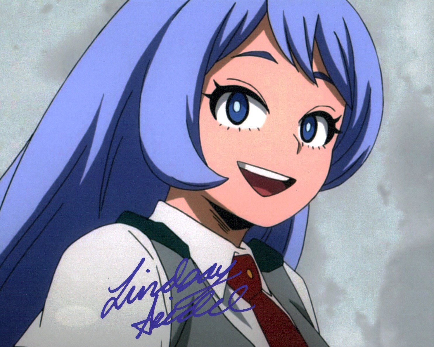 Lindsay Seidel My Hero Academia 8x10 Signed Photo JSA Certified Autograph