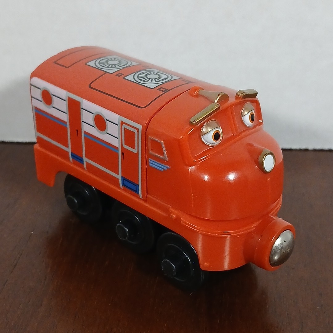 Chuggington Wooden Railway Wilson Red Engine Tomy Magnetic Train Toy TOMY UK  