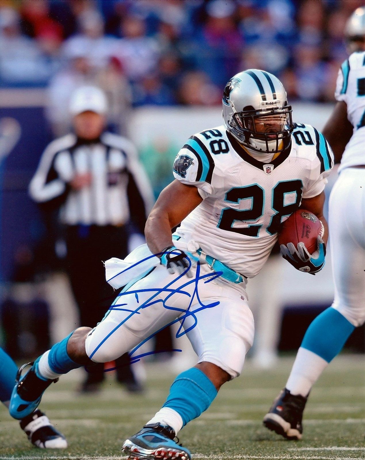 Jonathan Stewart Carolina Panthers  8x10 signed autographed photo reprint