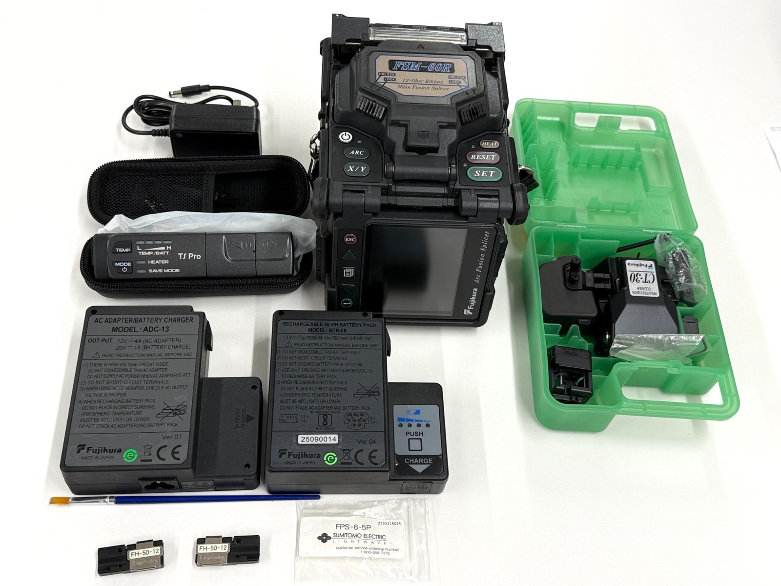 ⭐⭐Fujikura AFL 60R Ribbon Splicer Kit | New CT30 | New TS Pro|  1270 Total Arcs