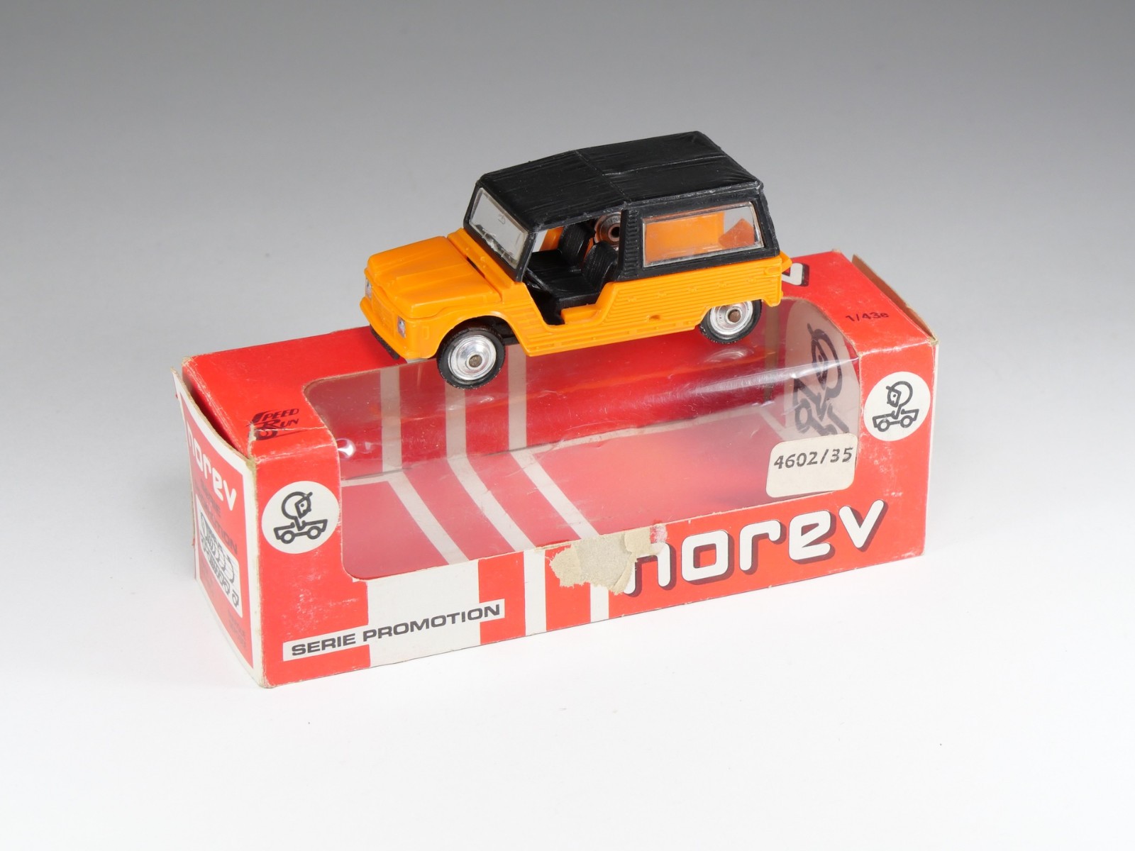 NOREV PLASTIGAM - 137 - Citroen Mehari - Orange - In Box