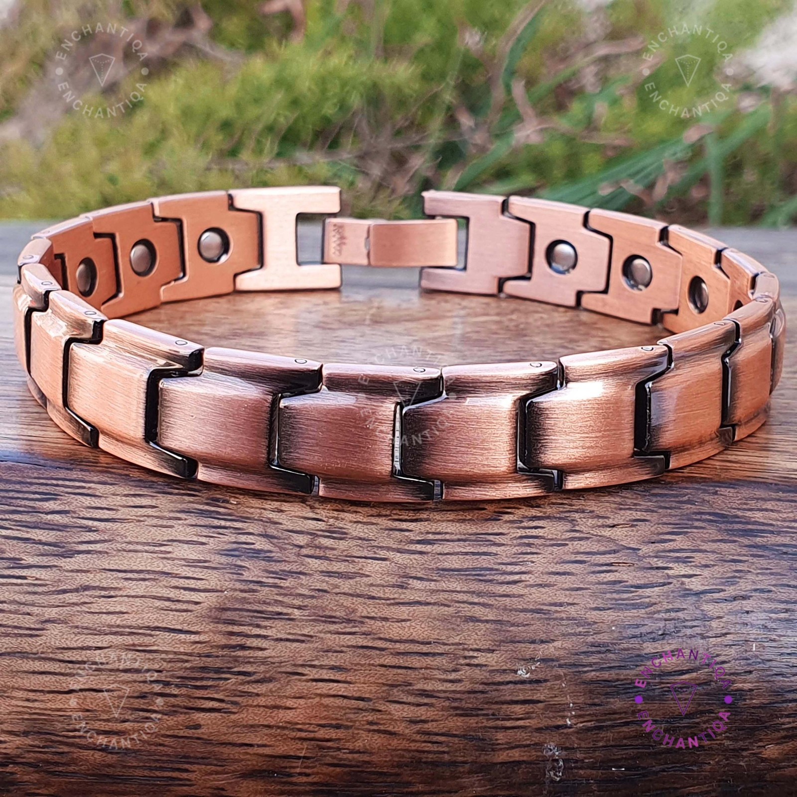 Pure Copper Magnetic Bracelet 3500 Gauss  Arthritis Pain Relief Therapy - Unisex