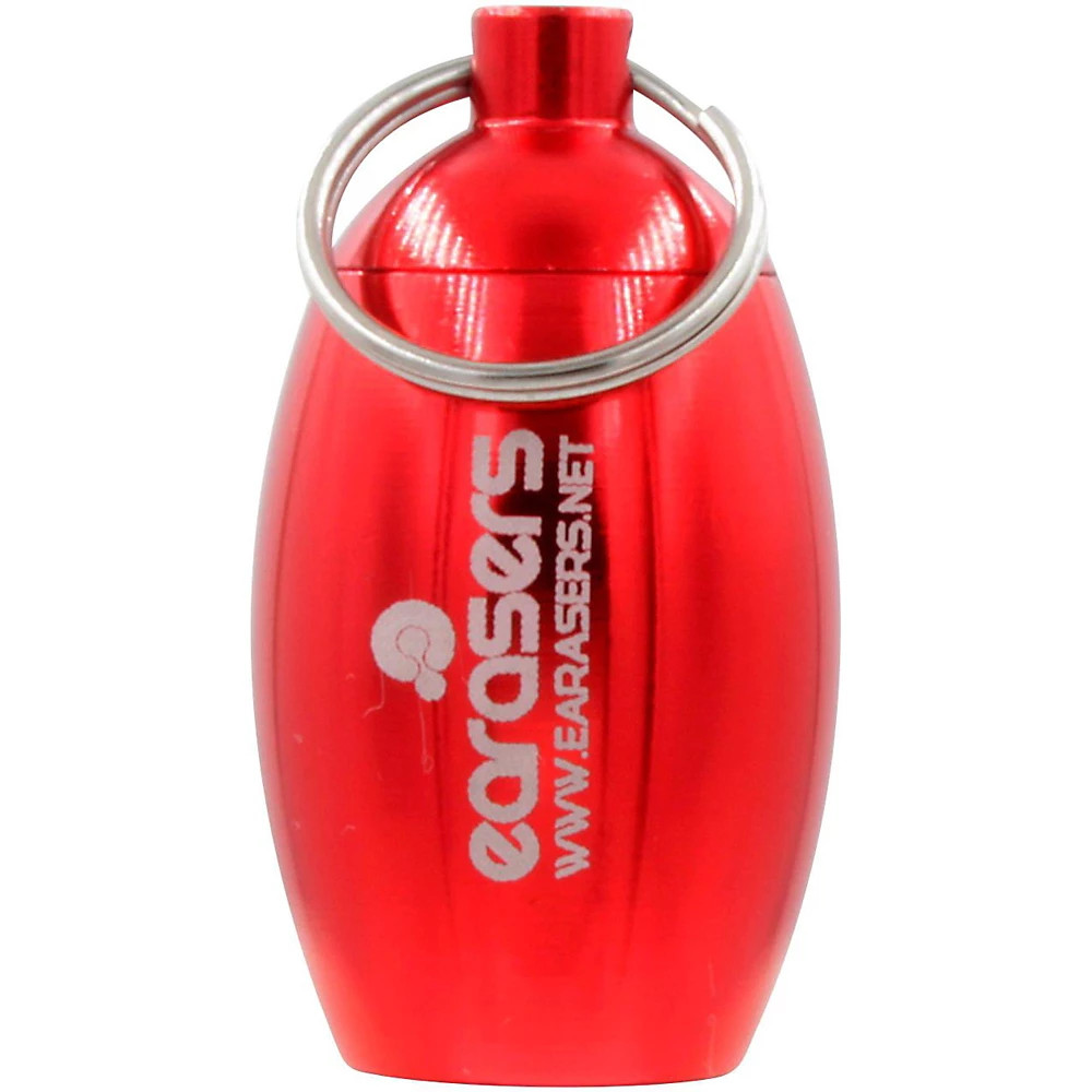 Earasers Earasers Ear Plug Carrying Case Red